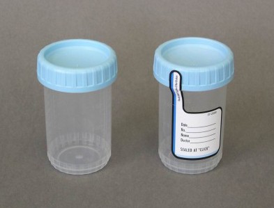 120 mL ClikSeal™ Container available sterile or non-sterile #74862, 74865