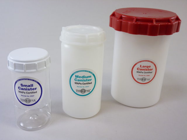 Therapak 95kPa Canisters #23027, 23072, 23080