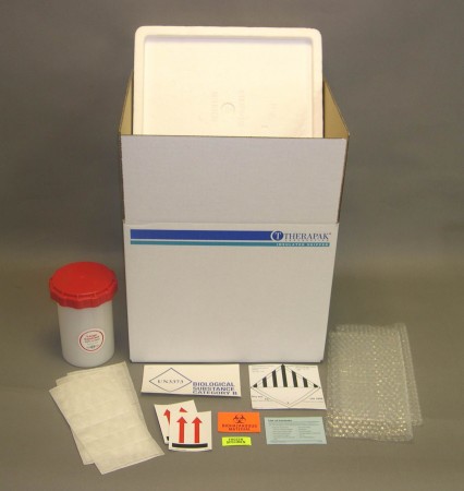 Category B Frozen Shipper with Large Canister #37817